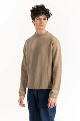 Beige  Sweatshirt 224-112-052 C
